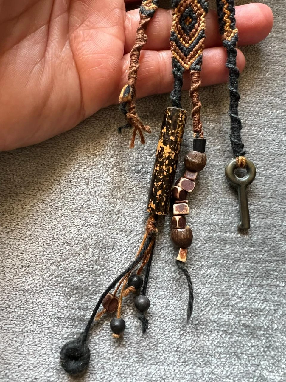 Collier en macramé – photo 5